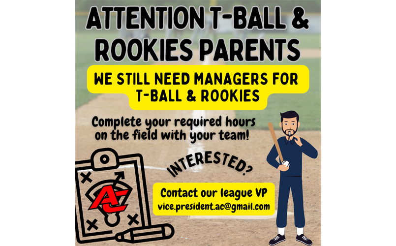 Managers Needed!